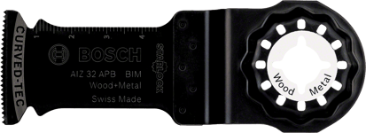 Bosch bim dykksagblad aiz 32 apb wood and metal