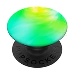 Aqua Blue, Green, Ombre, Yellow Gradient, Tie Dye, Cute PopSockets Grip and Stand for Phones and Tablets