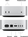 Mac mini, M4 Pro 14-Core, grafik 20-core, 48GB, 2TB SSD, 10Gigabit Ethernet