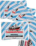 24 st Sockerfri Fisherman's Friend med Smak av Menthol och Eucalyptus 25 g - Hel Låda