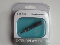 Belkin Headphone Earphone Adapter  for iphone - Connect any Headset NEW (1543)