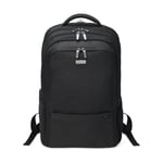 Dicota ECO SELECT Backpack for 13-15.6 inch Notebook /Laptop - Black - With Rain Cover and plenty of storage space all at a low weight, Suitable for Business & Travel