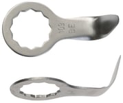 Fein 63903120019, Bladuppsättning, Metall, Stål, Cordless Multimaster Amm 700 1.7 Q As Cordless Multimaster Amm 700 1.7 Q Autoglas As, 65 Mm, 2 Styck