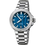 ORIS Aquis Date Ladies 01-733-7770-4155-07-8-18-05P - Naisten - 36 mm - Analoginen - Automaattinen - Safiirilasi