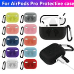 Case For Airpods Pro 2019 Wireless Charging Silicone Protec Brown