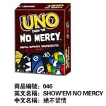 UNO Spel No Mercy  Familj Rolig Underhållning Brädspel Roligt Spelkort