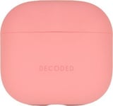 Decoded Silicone Aircase - Skyddande Silikonfodral För Airpods 4:E Generation (Rosa)