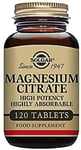 Solgar Magnesium Citrate Tablets - Supports the Nervous System - Energy Release