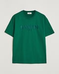Lanvin Paris Classic Logo T-Shirt Bottle Green