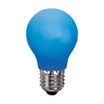 Star Trading  blå LED lampa E27 0,9W 