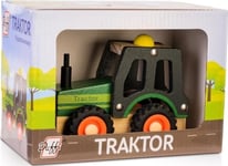 Wooden Car With Tires Tractor D-133 41332