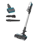 Hoover Cordless Stick Vacuum Cleaner, HF9 with Anti Twist Bar to Prevent Hair Wrap, 30 Mins Run-time, LED Lights, Pet Tool, Blue [HF910P]