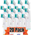 20x Replacement Electric Tooth Brush Heads Compatible Oral B Braun  Toothbrush
