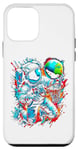 iPhone 12 mini Astronaut Basketball Outer Space Planet Cool Earth Basketbal Case