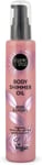 Organic Shop Body Shimmer Oil. Rose & Lychee, 100 Ml