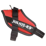 JULIUS-K9 IDC®-Powersele röd - Stl. Mini: bröstomfång 49 - 67 cm