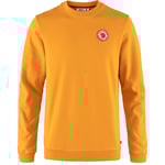 Fjällräven 1960 Logo Badge Sweater Men sweatshirt Gul L - Fri frakt