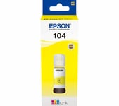 Epson 104 Yellow Epson EcoTank Printer Ink Bottle C13T0P440