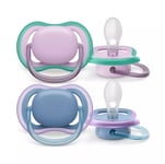 Philips Avent Ultra Air-Napp 6-18 mån Rosa