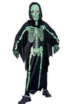 Ciao- Squelette Green Skeleton costume déguisement garçon (Taille 5-7 ans)