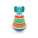 Scandinavian Baby Products Elephant Stapelleksak | Beige | 0-3