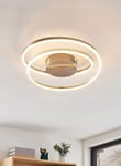 LINDBY Kaja taklampe plafond - aluminium