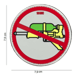 101 INC PVC Patch - Super Soaker (Färg: Röd)