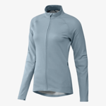 adidas Women's Running Jacket (Size L) Phoenix W Blue Logo Top - New
