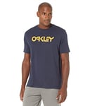 Oakley Unisex's Mark Ii Tee 2.0 T-Shirt, Fathom/Amber Yellow, Medium