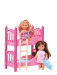 Evi Love 2 Floor Bed Toys Dolls & Accessories Dolls Multi/patterned Simba Toys