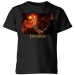 Lord Of The Rings You Shall Not Pass Kids' T-Shirt - Black - 5-6 Years - Black