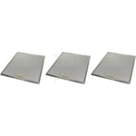 3 x Cooker Hood Metal Mesh Grease Filter for Kitchen Extractor Fan 270mm x 320mm