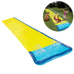 Lawn Outdoors Water Slide, Lawn Water Slide Slip with Water Spray Function Summer Water Mat Garden Slide for Children Kid Fun Games, 540X70cm
