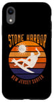 iPhone XR New Jersey Surfer Stone Harbor NJ Sunset Surfing Beaches Case