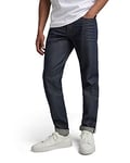 G-STAR RAW Men's 3301 Slim Selvedge Jeans, Blue (3d raw denim 51014-B454-1241), 30W / 30L