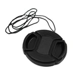 DWL® 49mm Lens Cap compatible with Canon Nikon Olympus Sony Panasonic Fuji and any other lens with thread size 49mm