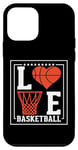 iPhone 12 mini Basketball Player Love Basketball Lover Funny Basketball Case
