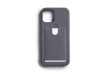 Bellroy Phone Case for iPhone 12 / iPhone 12 Pro – 1 Card (slim leather phone case, card holder) - Graphite