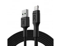 Green Cell-kabel PowerStream USB-A - Lightning 2m QC Apple 2.4A