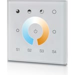 SLC DT8 Touch väggpanel, dali dimmer