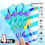 DYGZS Phone Screen Protectors 4pcs Tempered Glass For Huawei P30 Lite P20 Pro P Smart 2019 Screen Protector Protective Glass For Huawei Mate 10 20 Lite Glass 4 Piece of Glass For Huawei Mate 30
