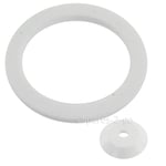 DIMPLEX Electric Fire Heater Large & Small Silicone Seal Gasket White Ring Spare