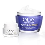 Olay Retinol MAX Moisturiser, Night Cream with Retinoid & Vitamin B3, 50ml, I...