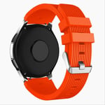 SQWK Watch Band For Samsung Galaxy Watch Active Strap Gear S3 Silicone Bracelet Strap For Huawei Watch Gt 20mm orange