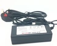 12v LG flatron w2230s 2” monitor quality power supply charger cable