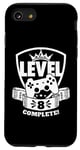 Coque pour iPhone SE (2020) / 7 / 8 Level 8 Complete Tenue de jeu pour le 8ème anniversaire 8