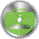 EVOLUTION FURY 3, 3-B, 6 BLADE FURY 210 REPLACEMENT SAW BLADE DISC - F210TCT-20T