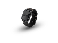 JT BERLIN 10824, Band, Smartwatch, Svart, Apple, Watch Series 1-3 (42mm) & Series 4-6 (44mm), Series 8 (45mm), 49mm, Apple Watch Ultra, Äkta läder