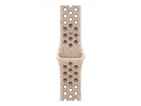 Apple Nike - Klockräm För Smart Klocka - 40 Mm - Storlek S/M - Desert Stone