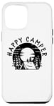 Coque pour iPhone 12 Pro Max Tente drôle Camping Randonnée Camper Happy Camp